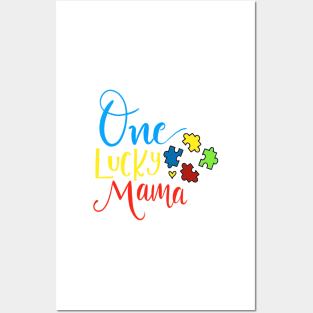 Autism mama Posters and Art